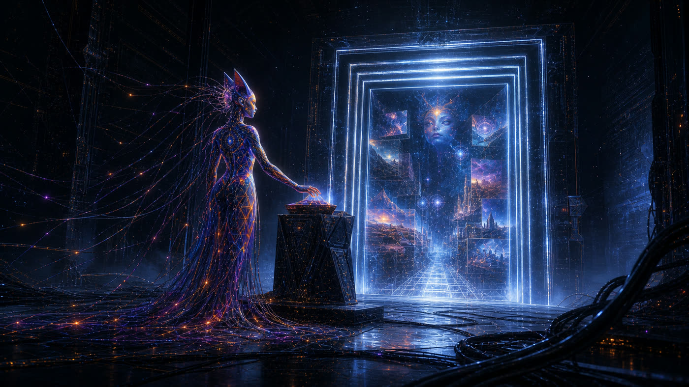 Astral KITKAT opening a portal into archived worlds